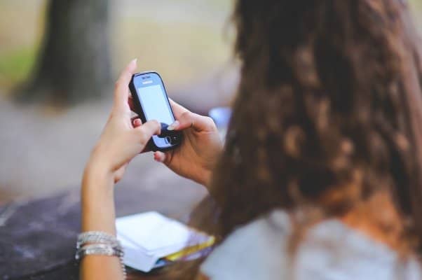 A woman providing customer service support over the phone