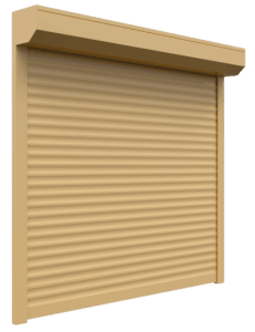 Cream Roller Shutter