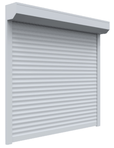 Natural White Roller Shutter
